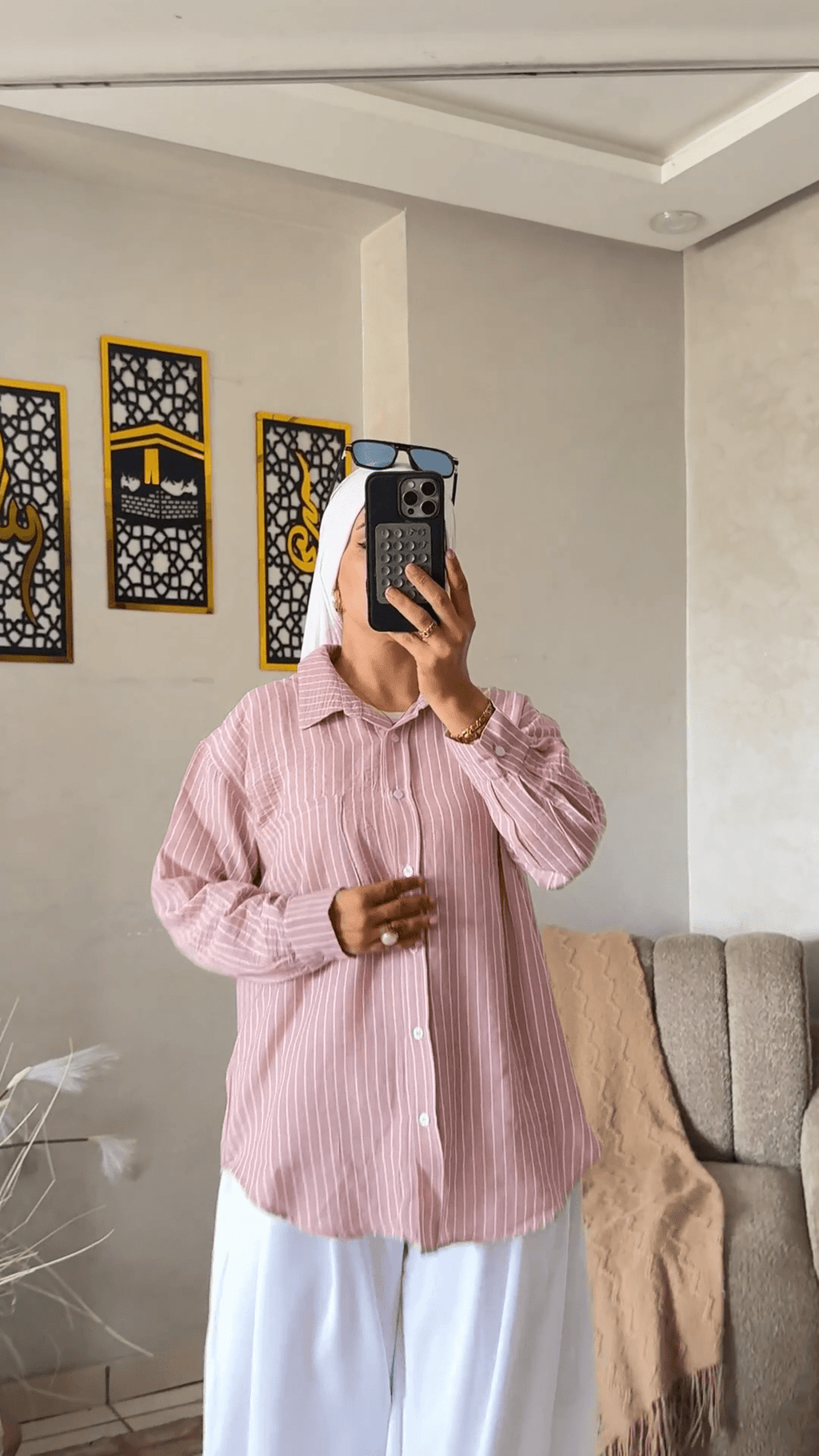Chemise Noura — L’élégance en toute douceur