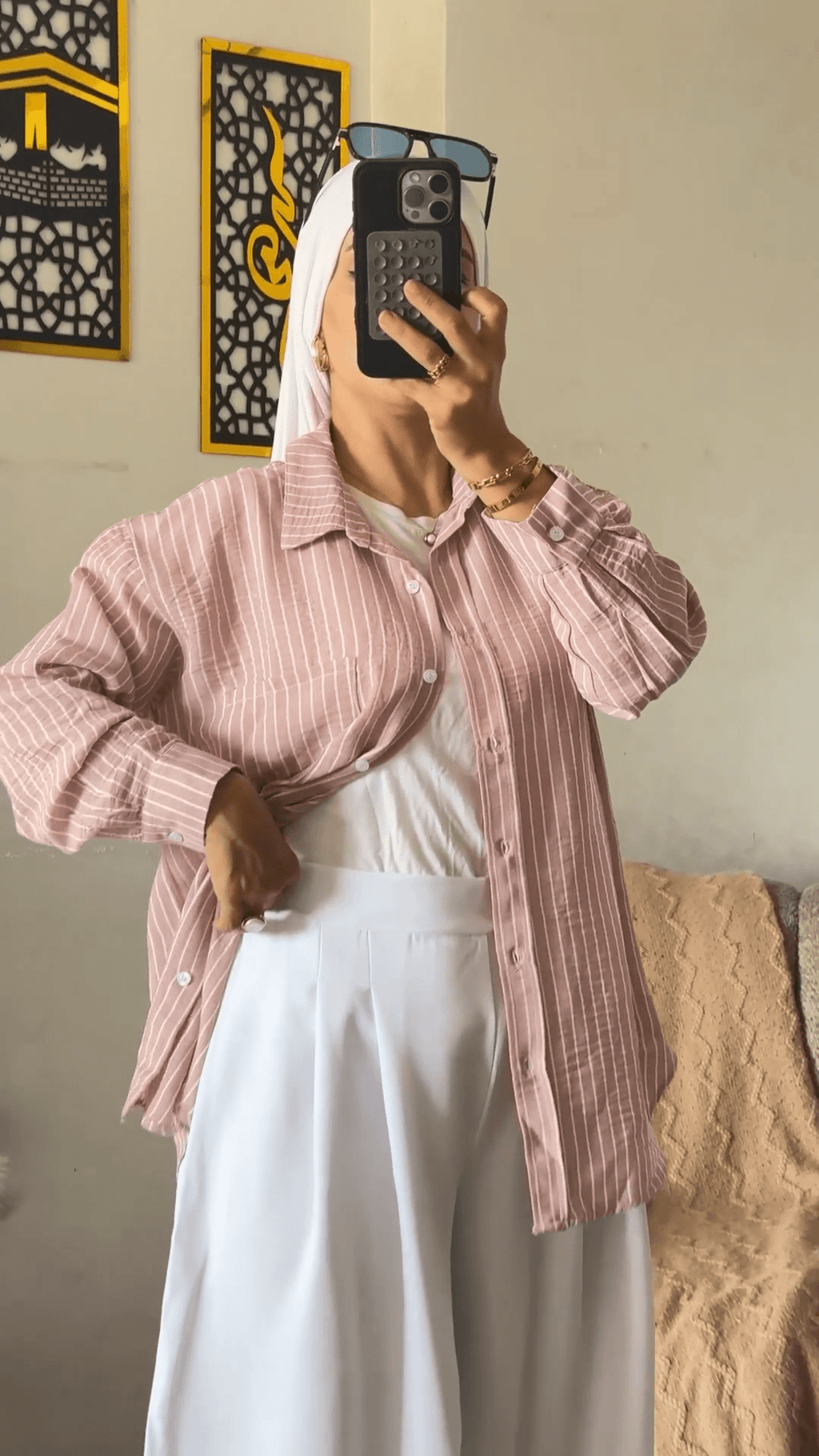 Chemise Noura — L’élégance en toute douceur