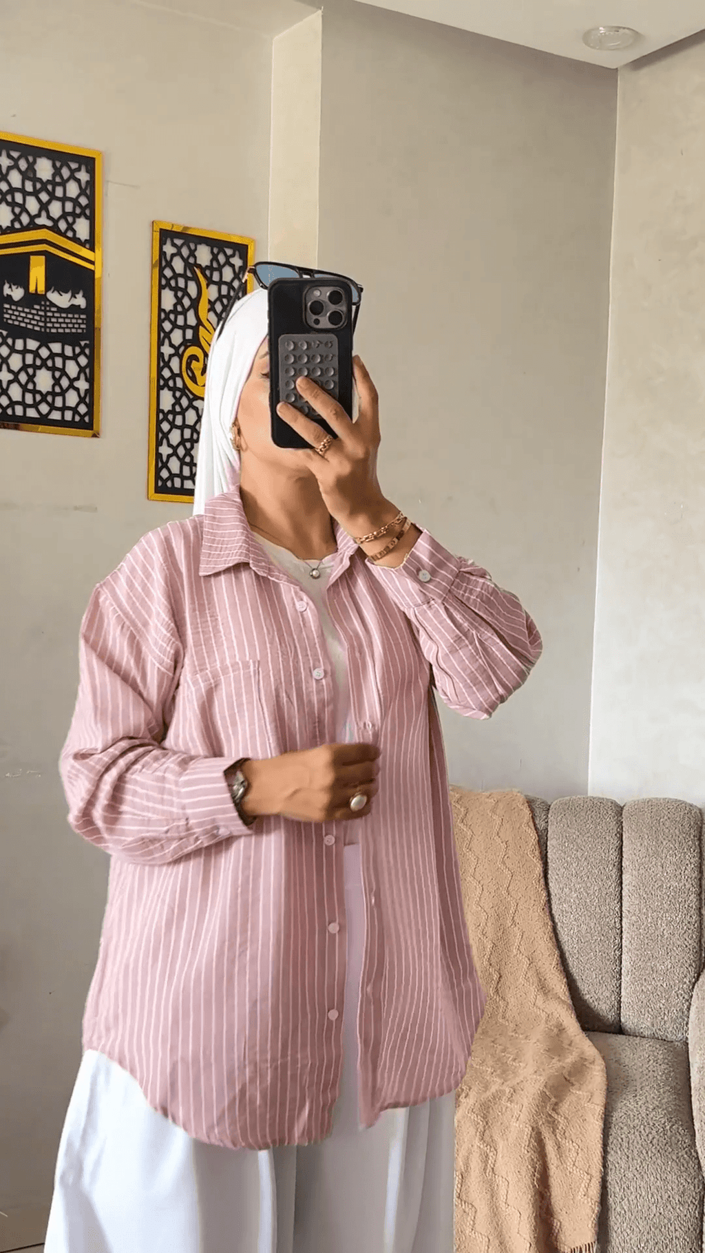 Ensemble Noura — Chemise + Pantalon ---Chic & Confort