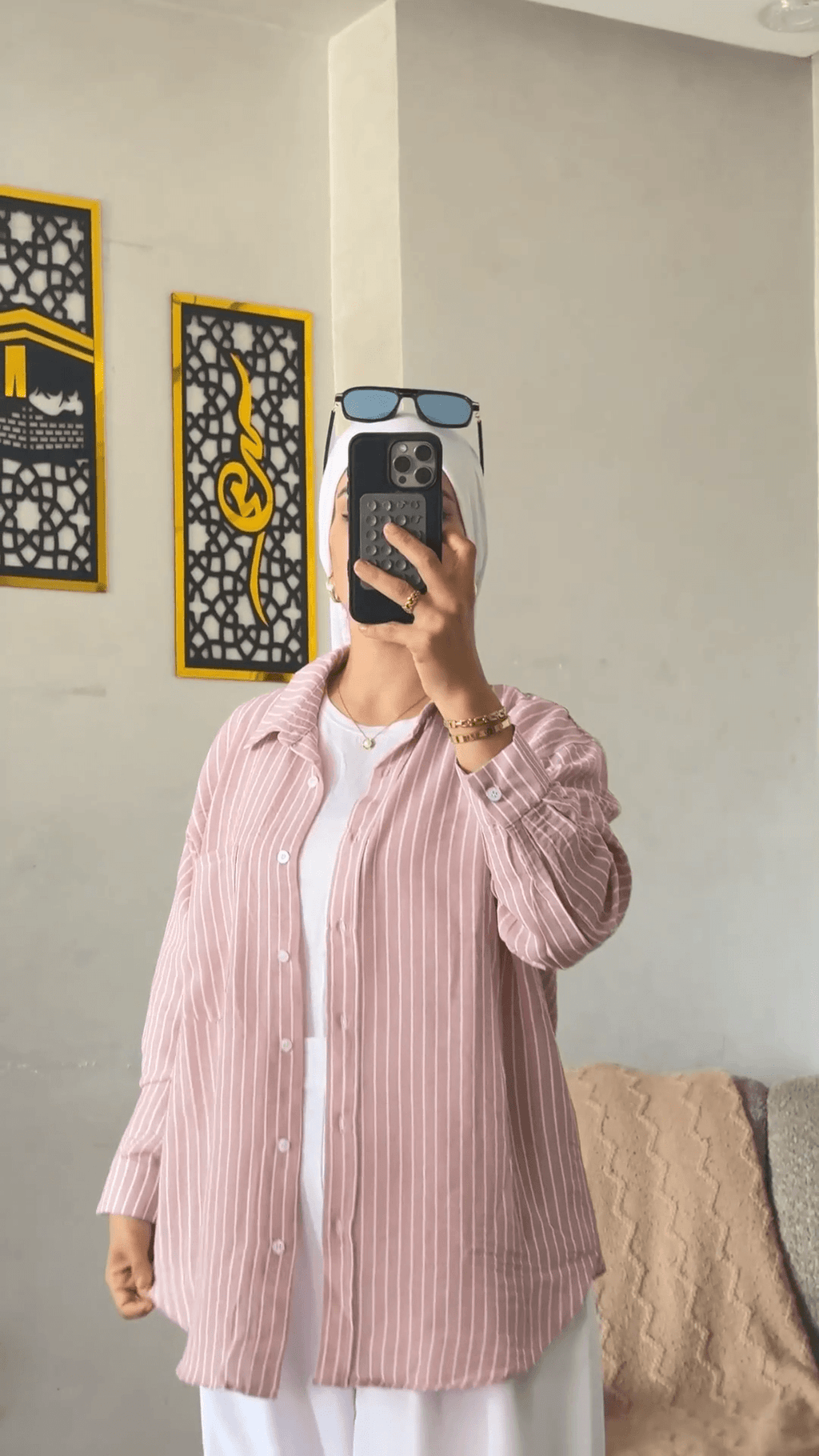 Chemise Noura — L’élégance en toute douceur