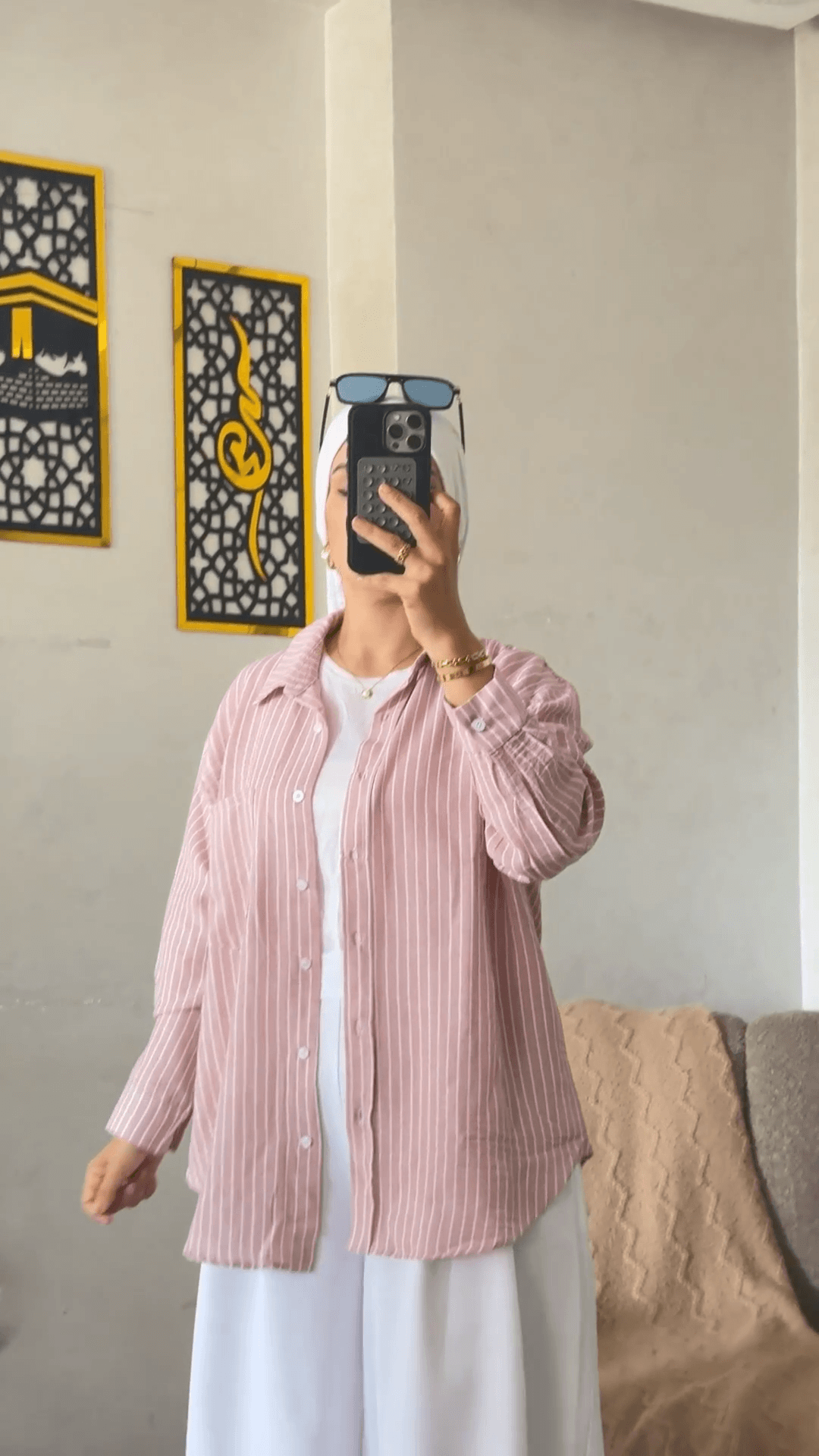 Chemise Noura — L’élégance en toute douceur