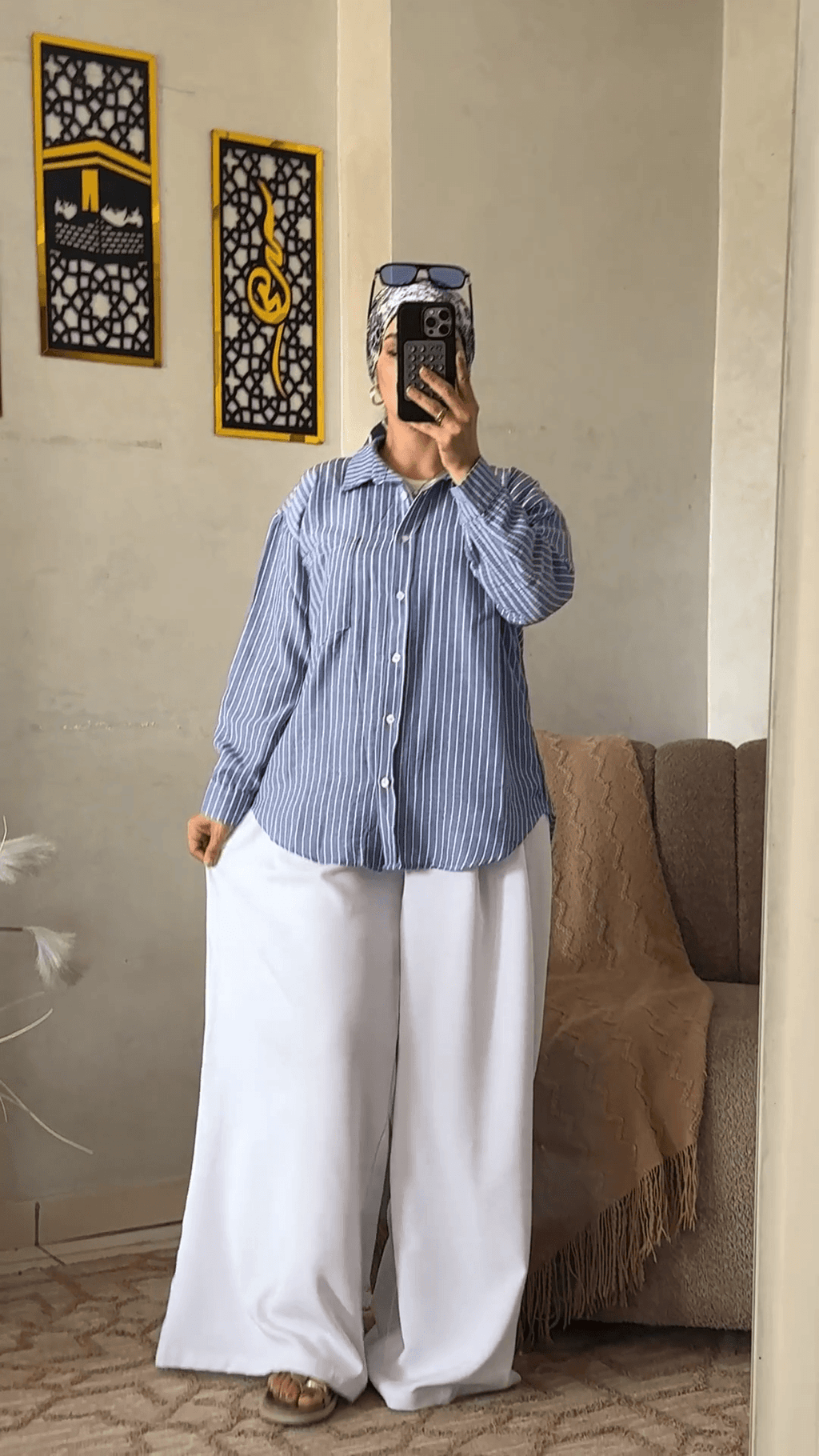 Ensemble Noura — Chemise + Pantalon ---Chic & Confort
