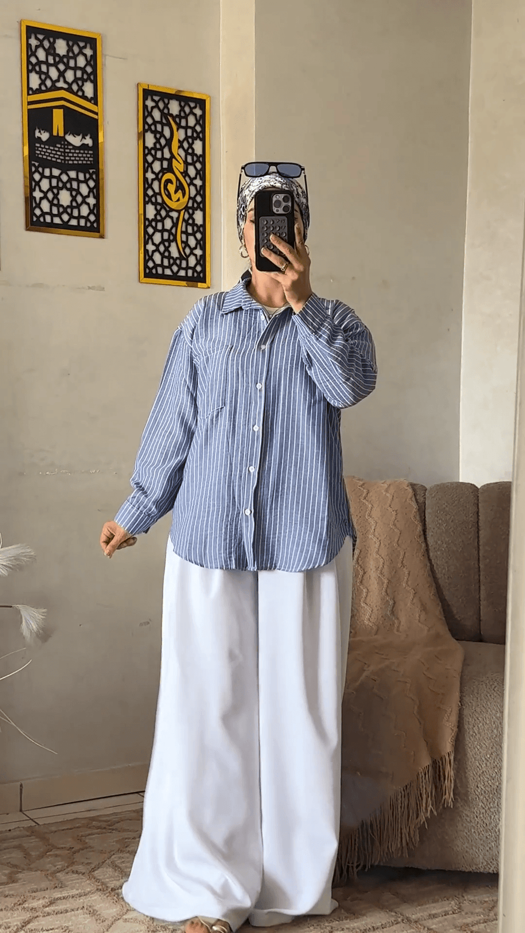 Ensemble Noura — Chemise + Pantalon ---Chic & Confort