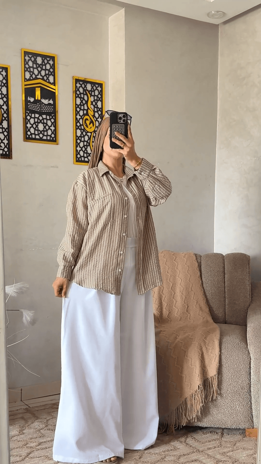 Ensemble Noura — Chemise + Pantalon ---Chic & Confort