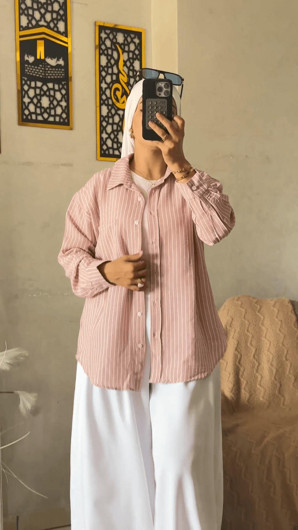 Ensemble Noura — Chemise + Pantalon ---Chic & Confort