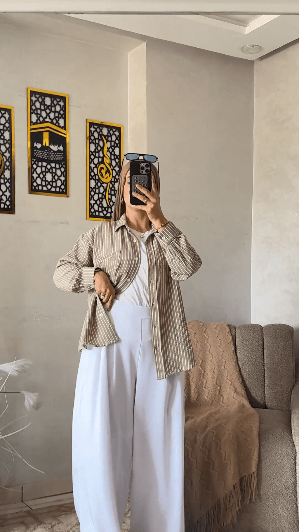 Ensemble Noura — Chemise + Pantalon ---Chic & Confort