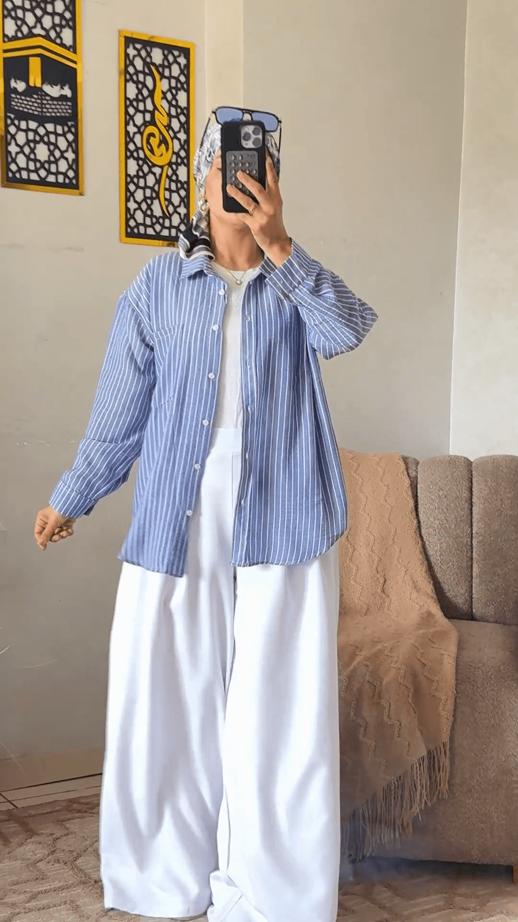 Ensemble Noura — Chemise + Pantalon ---Chic & Confort